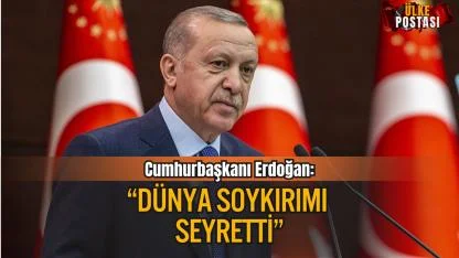 Erdoğan’dan Güçlü Çıkış: “Sessiz Kalanlar Gazze’deki Kıyıma Ortaktır”