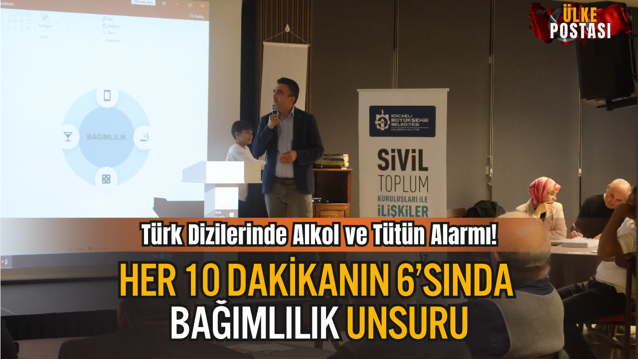 Türk Dizilerinde Alkol ve Tütün Alarmı: “Her 10 Dakikanın 6’sında Bağımlılık Unsuru”
