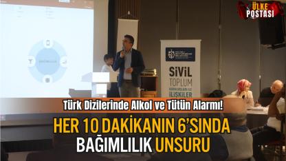Türk Dizilerinde Alkol ve Tütün Alarmı: “Her 10 Dakikanın 6’sında Bağımlılık Unsuru”