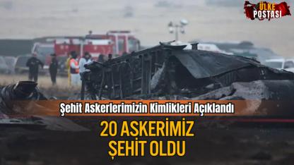 Yasa Boğan Kaza: 20 Askerimiz Şehit Oldu