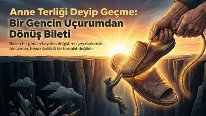 "Anne Terliği" Deyip Geçme Bir Gencin Uçurumdan Dönüş Bileti