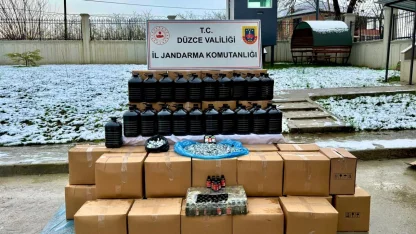 Düzce'de yılbaşı öncesi dev alkol operasyonu!