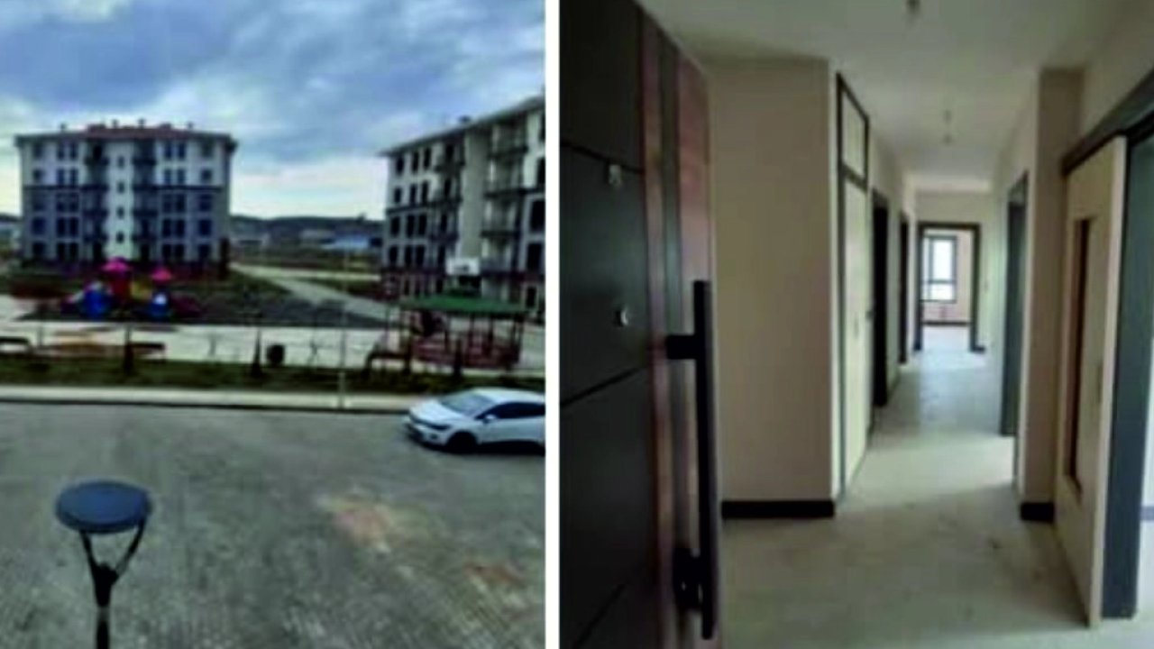 Edirne Keşan'da TOKİ'nin teslim ettiği daire anında kiraya verildi