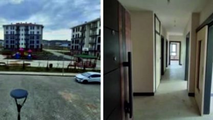 Edirne Keşan'da TOKİ'nin teslim ettiği daire anında kiraya verildi