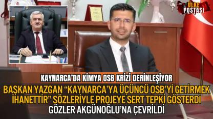 KAYNARCA’DA KİMYA OSB KRİZİ DERİNLEŞİYOR: TEPKİLERİN ODAĞINDA ESKİ BAŞKAN YARDIMCISI AKGÜNOĞLU VAR