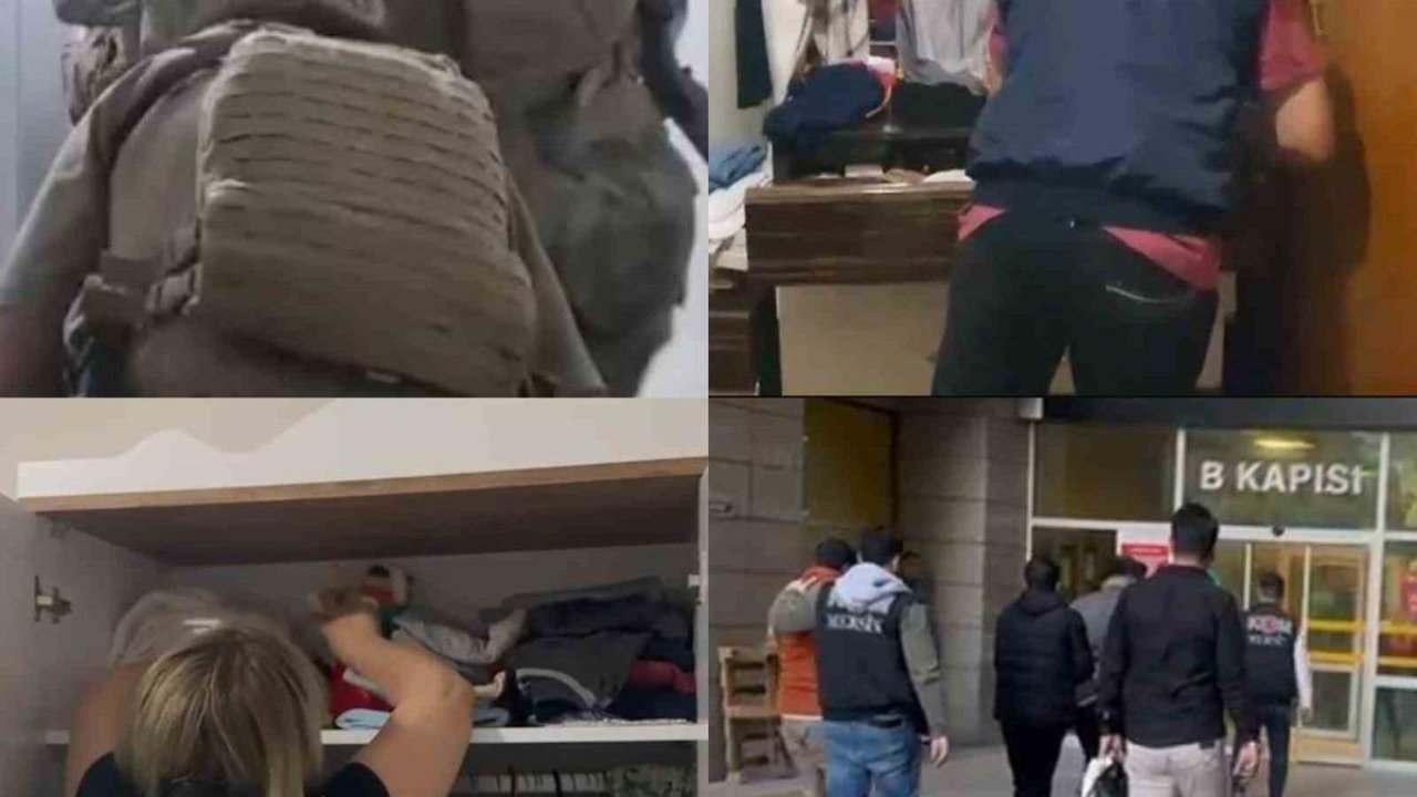 Mersin’de haraç isteyen suç örgütüne operasyon