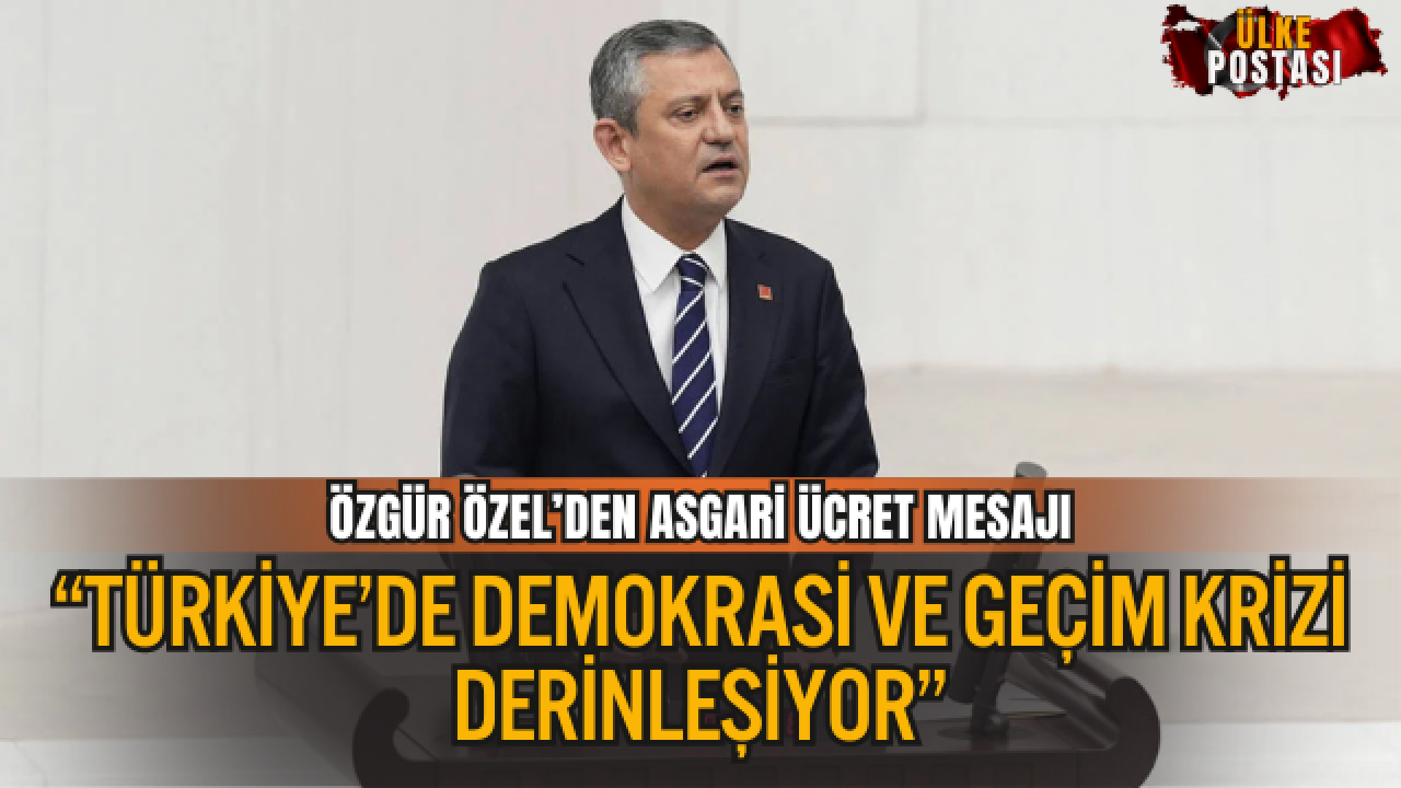 ÖZGÜR ÖZEL BRÜKSEL’DEN SERT MESAJLAR VERDİ: “BU ARTIK ZAM DEĞİL, VİCDAN MESELESİ”