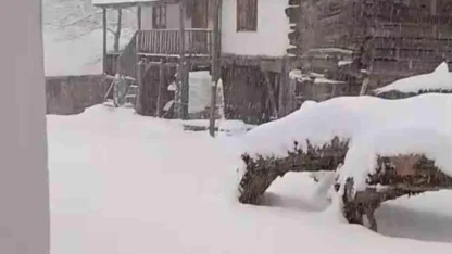 Sinop’ta kar yağışı: Yüksek kesimlerde 30 santime ulaştı