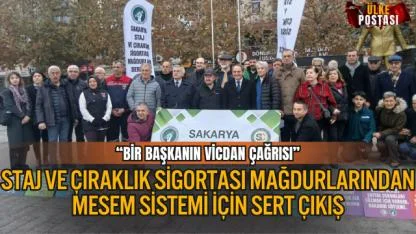 STAJ VE ÇIRAKLIK SİGORTASI MAĞDURLARINDAN MESEM SİSTEMİ İÇİN SERT ÇIKIŞ
