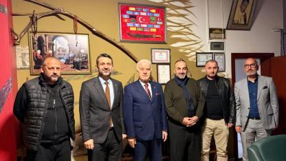 Yeniden Refah Partisi Heyetinden Gazeteci Levent Candan’a ziyaret