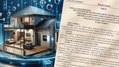 Belgesiz konaklama ve kısa süreli kiralamaya dijital denetim... Tebliği yayımlandı