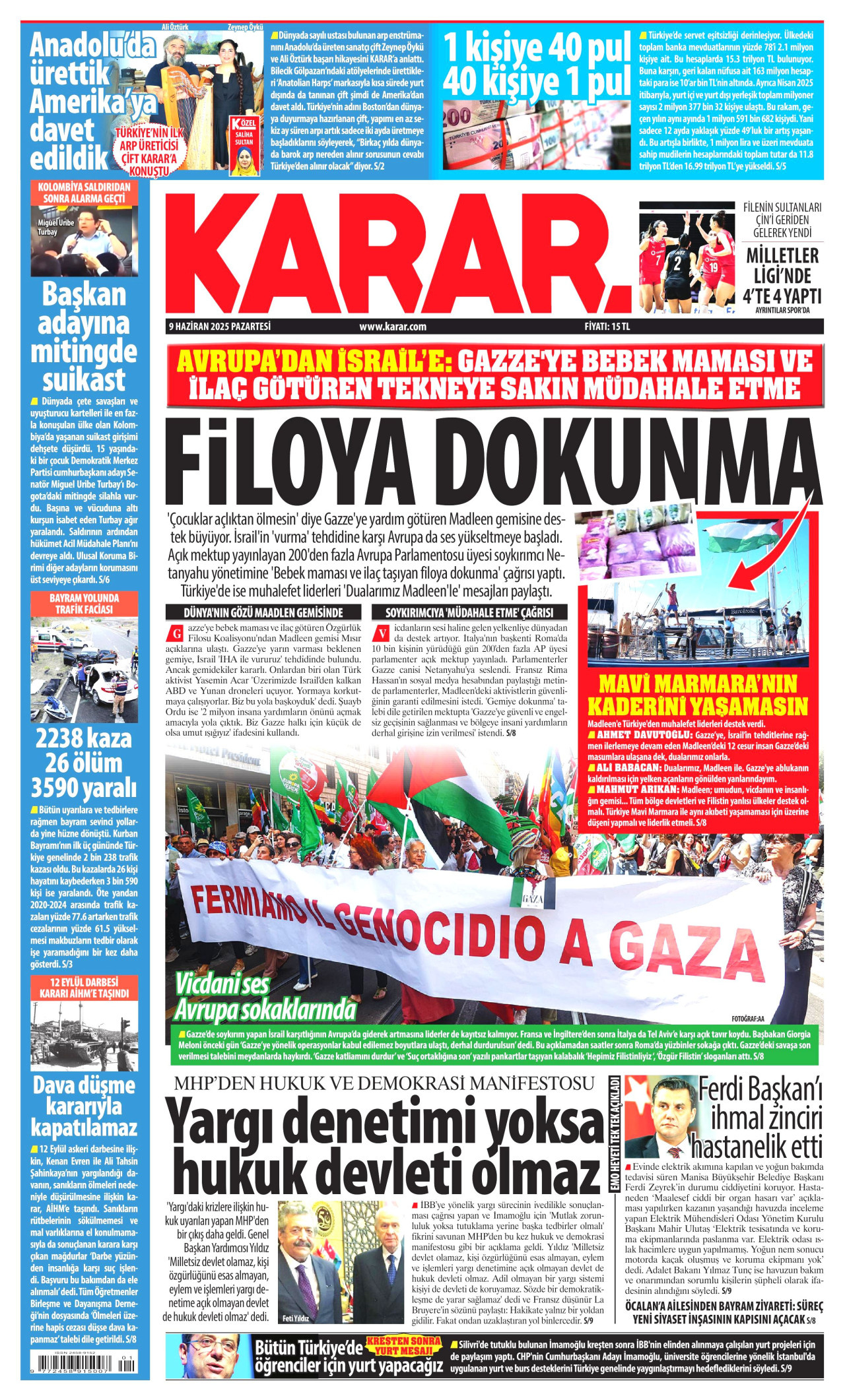 KARAR Gazete Manşeti