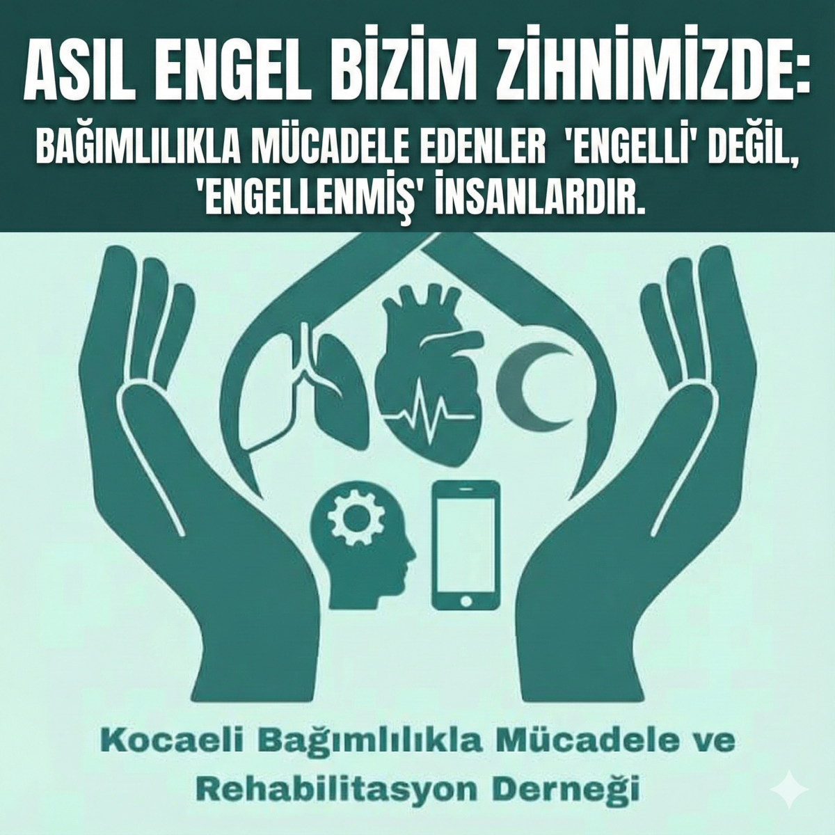 Gelin O Görünmez Engelleri Birlikte Kaldıralım: Bağımlılar 'Engelli' Değil, 'Engellenmiş' Bireylerdir